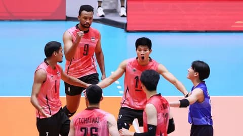 โปรแกรมวอลเลย์บอลชายเอเชียนเกมส์ 2026 วันนี้ 1 ต.ค. 69 ไทยลุ้นเข้ารอบ เผยช่องถ่ายทอดสด