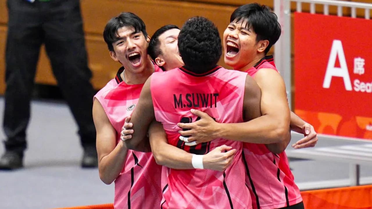 ผลวอลเลย์บอลสด วอลเลย์บอลชายไทย ย้ำแค้นชนะ กาตาร์ เข้ารอบชิงอันดับ 5 เอเชียนเกมส์ 2026
